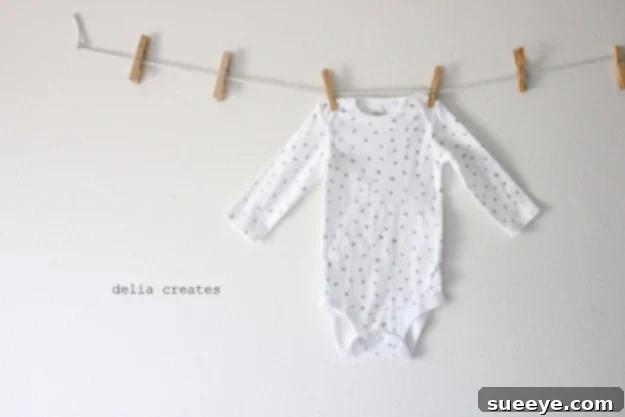 Sharpie Doodle Onesies for babies