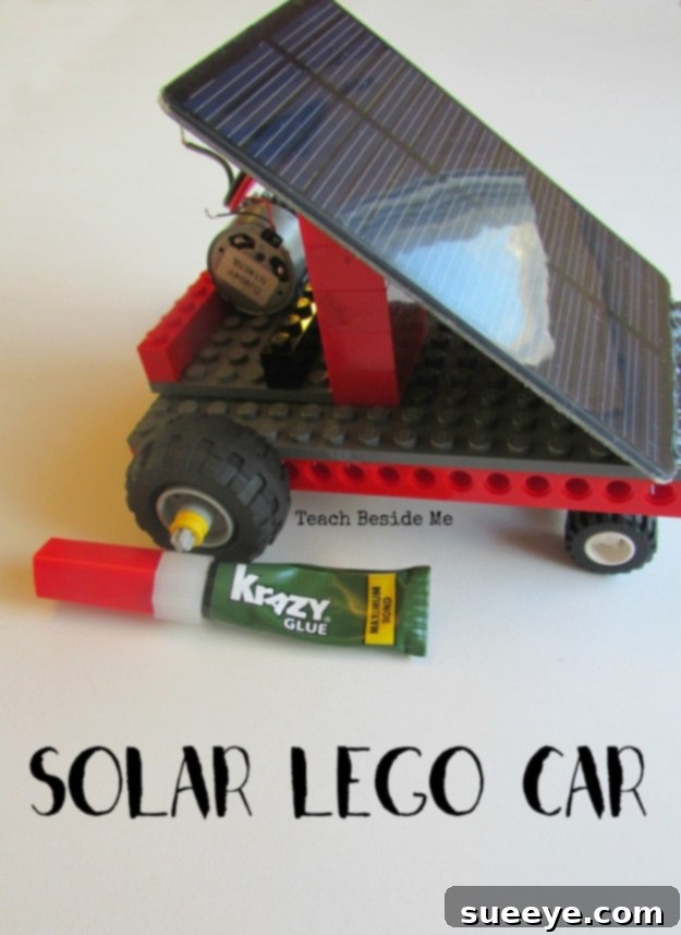 Solar Powered Lego Car: Fun & Educational DIY Project DIY Solar Powered Lego Car for kids, an educational renewable energy project