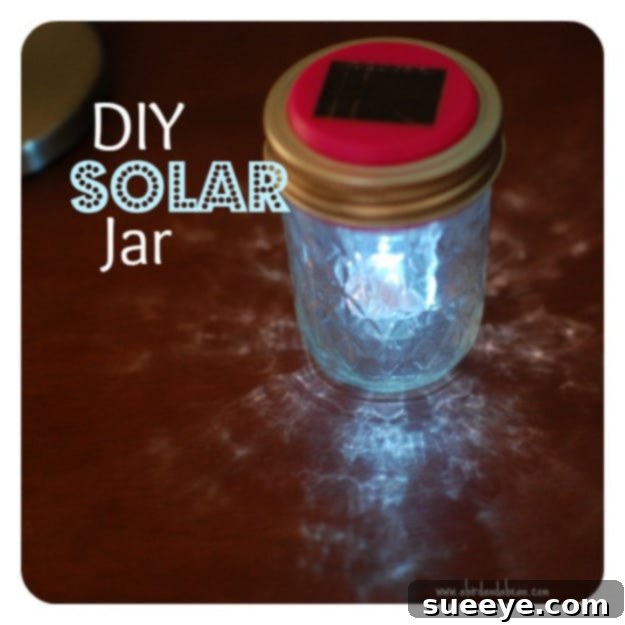 Craft Your Own DIY Solar Jar Lights Decorative DIY Solar Jar for ambient light and sustainable decor