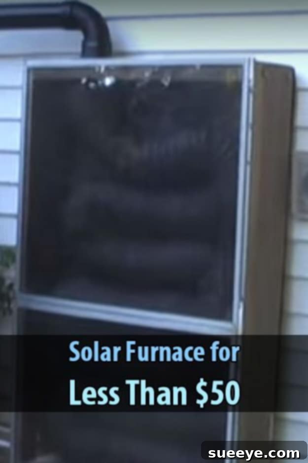 Build a Solar Furnace for Under $50 Budget-friendly Solar Furnace for supplemental home heating under $50