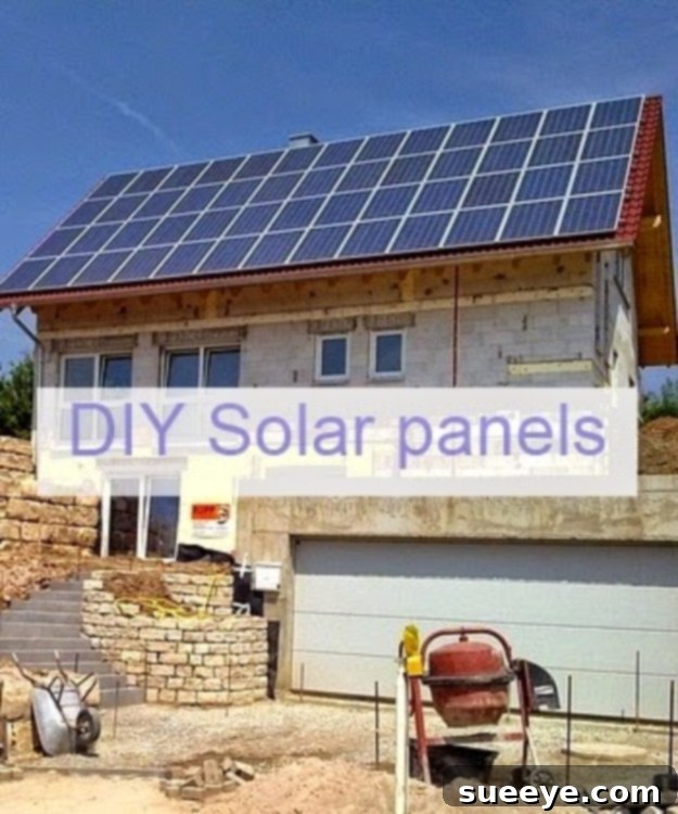 Homemade Solar Panels: A DIY Guide DIY Homemade Solar Panels for generating electricity and energy independence