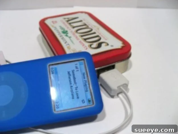 DIY Altoids Tin Solar USB Charger Portable Solar USB Charger using an Altoids tin for charging devices on the go