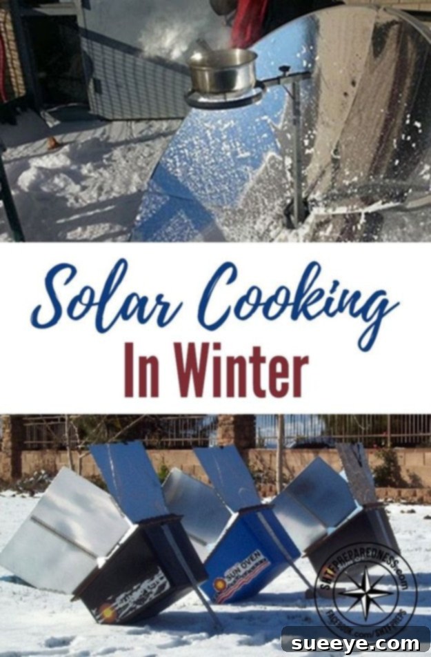 Solar Cooking in Winter: A Guide Winter Solar Cooking techniques for preparing meals in cold weather