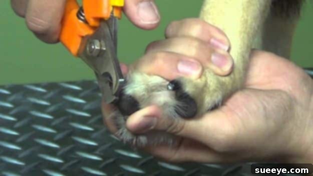 DIY Dog Grooming: Trimming Pet Toenails DIY tutorial on how to trim your pet's toenails at home, emphasizing safe techniques.