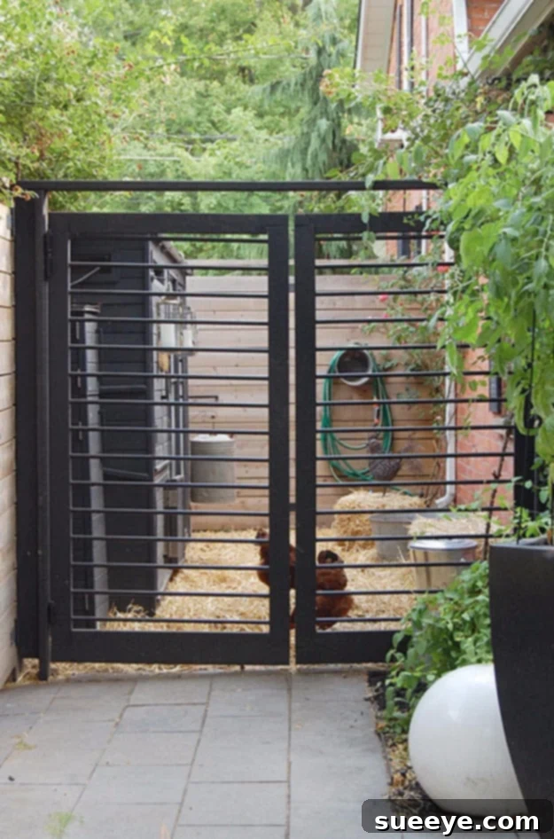 Coop Gate DIY Project DIY coop gate for chicken runs and animal enclosures
