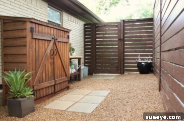 Modern Fence DIY Project Sleek modern fence DIY with horizontal design