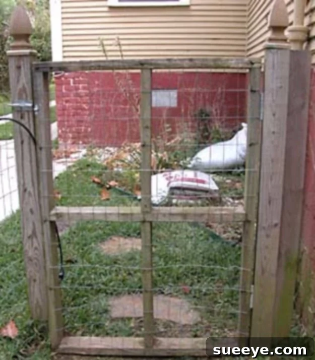 Basic Mesh Fence Project Easy to install basic mesh fence for pets and garden