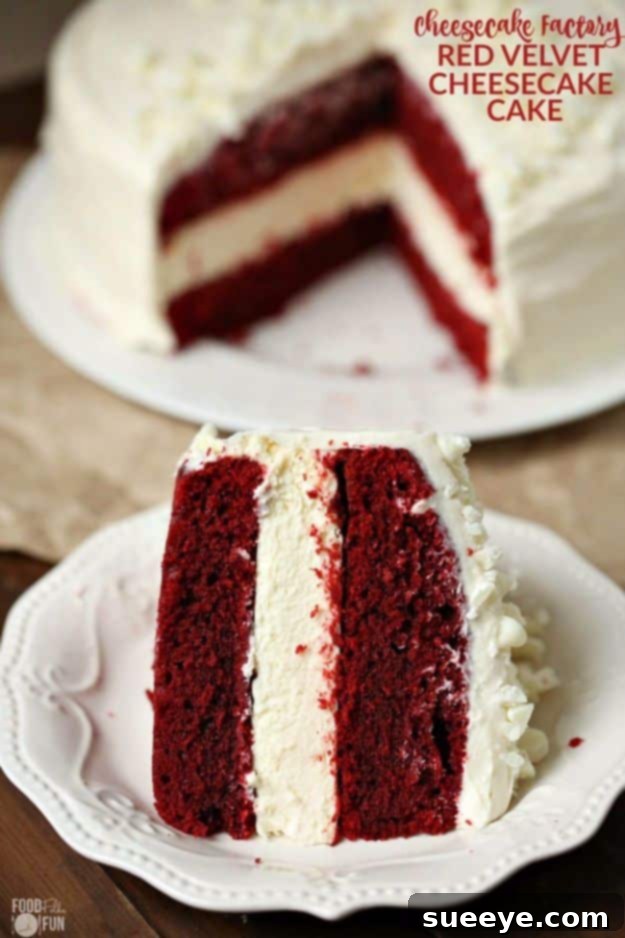 Red Velvet Cheesecake Copycat: Best Dessert Recipe Cheesecake Factory Red Velvet Cheesecake Copycat, a stunning dessert