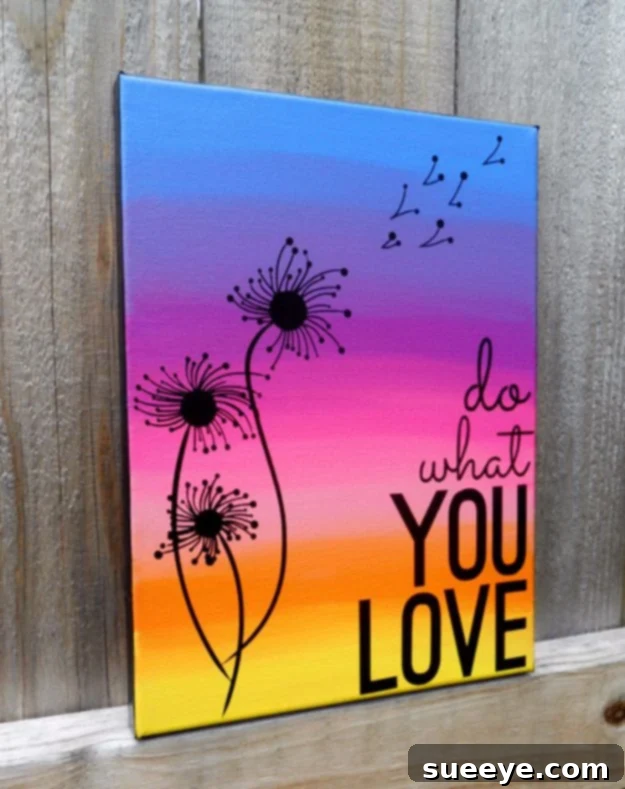 DIY Canvas Painting Ideas - Quote Canvas Art - Cool and Easy Wall Art Ideas You Can Make On A Budget #painting #diyart #diygifts Quote Canvas Art - Inspiring DIY Wall Decor