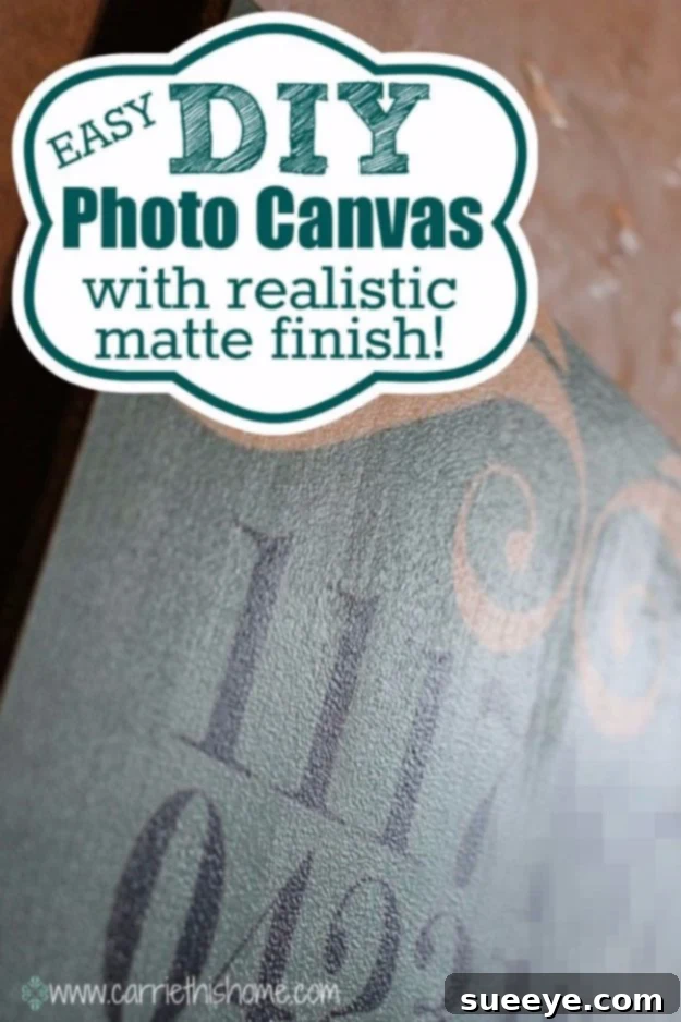 DIY Canvas Painting Ideas - DIY Photo Canvas - Cool and Easy Wall Art Ideas You Can Make On A Budget #painting #diyart #diygifts DIY Photo Canvas - Personalized Wall Art Ideas