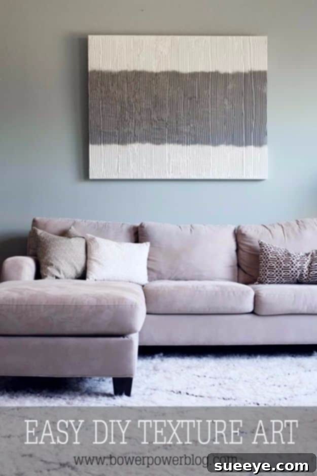 DIY Canvas Painting Ideas - Dumpster Texture Art - Cool and Easy Wall Art Ideas You Can Make On A Budget #painting #diyart #diygifts Dumpster Texture Art - Unique Abstract Canvas Ideas