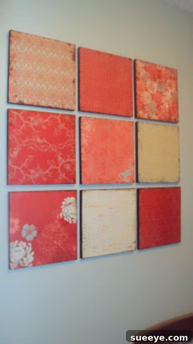 DIY Canvas Painting Ideas - Easy Art Blocks - Cool and Easy Wall Art Ideas You Can Make On A Budget #painting #diyart #diygifts Easy Art Blocks - Customizable DIY Wall Art