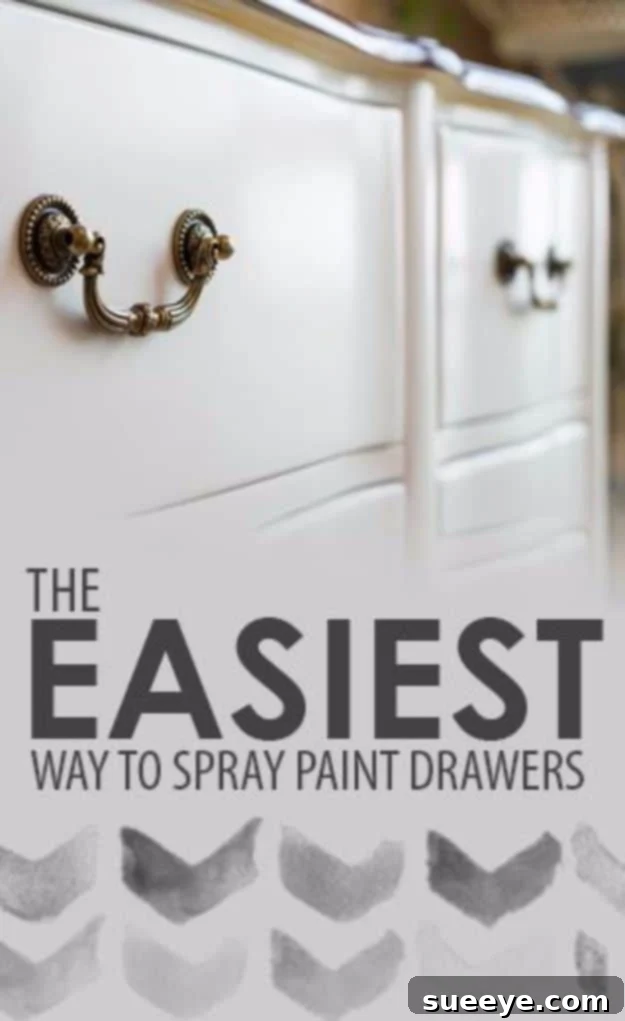 Spray Paint Drawers: Easy DIY Method Effective techniques for easily spray painting furniture drawers, ensuring a smooth and even finish