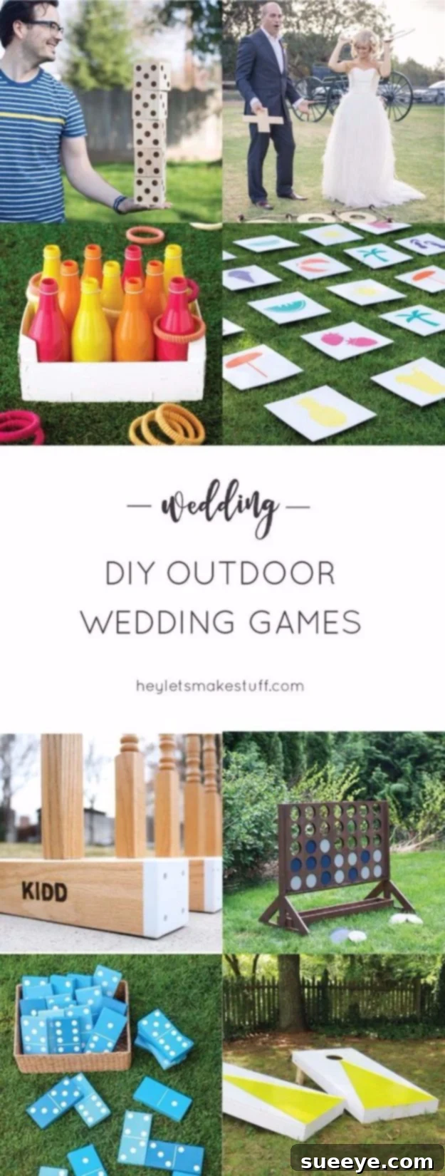 DIY Outdoors Wedding Ideas - DIY Outdoor Wedding Games - Step by Step Tutorials and Projects Ideas for Summer Brides - Lighting, Mason Jar Centerpieces, Table Decor, Party Favors, Guestbook Ideas, Signs, Flowers, Banners, Tablecloth #wedding #diy DIY Outdoors Wedding Ideas - DIY Outdoor Wedding Games - Step by Step Tutorials and Projects Ideas for Summer Brides - Lighting, Mason Jar Centerpieces, Table Decor, Party Favors, Guestbook Ideas, Signs, Flowers, Banners, Tablecloth #wedding #diy