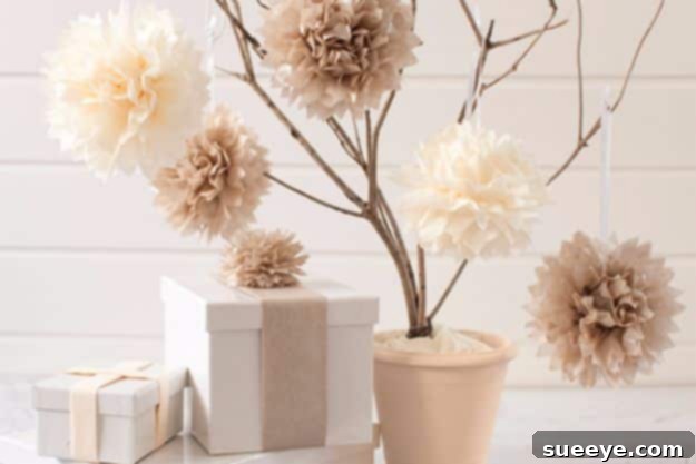 DIY Outdoors Wedding Ideas - Tissue Paper Pom Poms - Step by Step Tutorials and Projects Ideas for Summer Brides - Lighting, Mason Jar Centerpieces, Table Decor, Party Favors, Guestbook Ideas, Signs, Flowers, Banners, Tablecloth #wedding #diy DIY Outdoors Wedding Ideas - Tissue Paper Pom Poms - Step by Step Tutorials and Projects Ideas for Summer Brides - Lighting, Mason Jar Centerpieces, Table Decor, Party Favors, Guestbook Ideas, Signs, Flowers, Banners, Tablecloth #wedding #diy