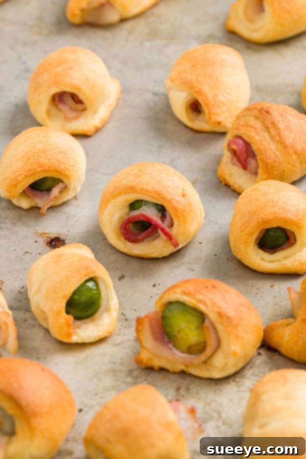 Brussels In A Blanket Savory Brussels In A Blanket, a unique appetizer or side dish.
