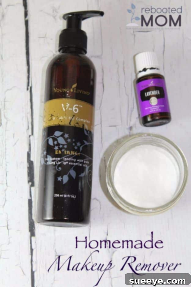 Lavender Makeup Remover DIY Homemade Makeup Remover with Lavender Essential Oil for gentle cleansing