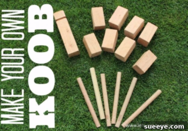 Kubb Game: Strategic Viking chess for your yard Build your own Kubb game for strategic outdoor play