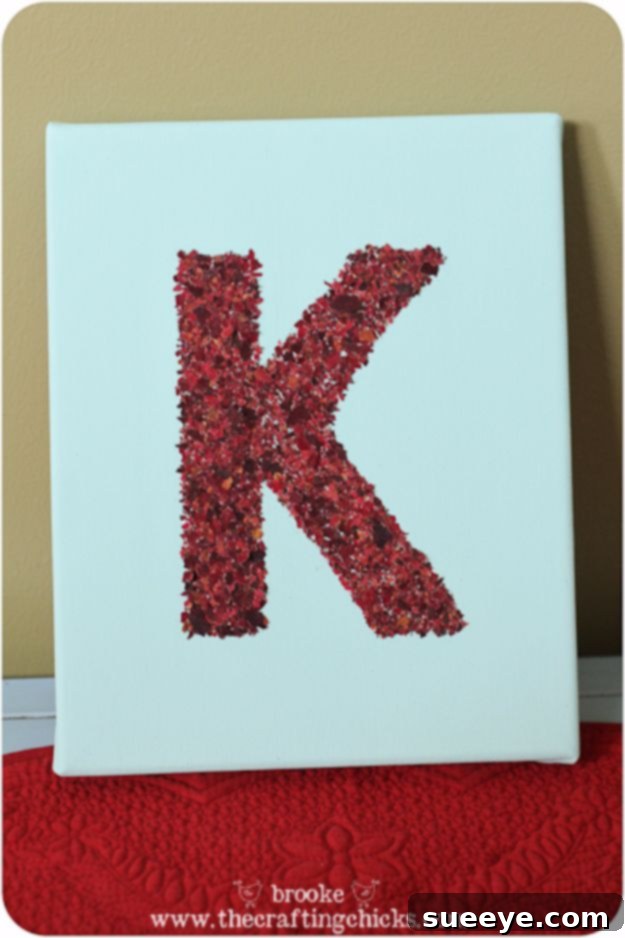 Monograms and Framed Art made with dried, crushed rose petals