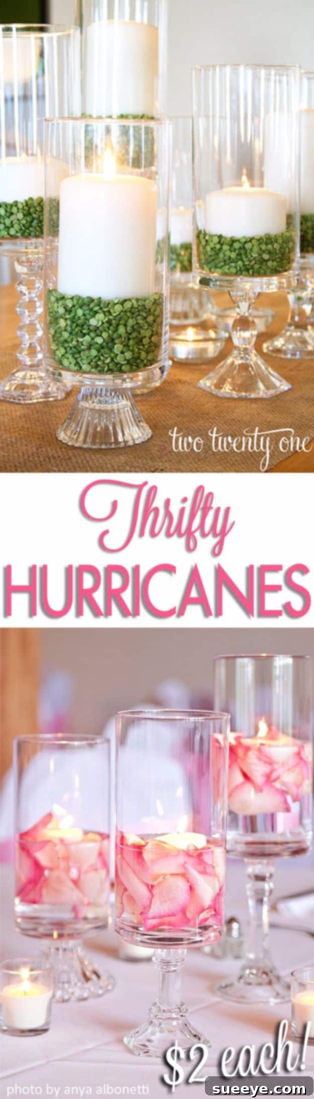 DIY Rose Petal Centerpiece for elegant table decor