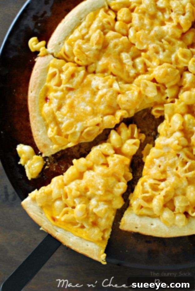 Macaroni and Cheese Pizza