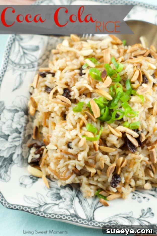 Best Coca Cola Recipes - Coca Cola Rice - Make Awesome Coke Chicken, Coca Cola Cake, Meatballs, Sodas, Drinks, Sweets, Dinners, Meat, Slow Cooker and Recipe Ideas #cocacola #recipes #desserts Best Coca Cola Recipes - Coca Cola Rice - Make Awesome Coke Chicken, Coca Cola Cake, Meatballs, Sodas, Drinks, Sweets, Dinners, Meat, Slow Cooker and Recipe Ideas #cocacola #recipes #desserts