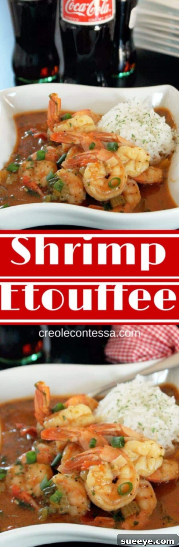 Best Coca Cola Recipes - Shrimp Etouffee with Coca Cola - Make Awesome Coke Chicken, Coca Cola Cake, Meatballs, Sodas, Drinks, Sweets, Dinners, Meat, Slow Cooker and Recipe Ideas #cocacola #recipes #desserts Best Coca Cola Recipes - Shrimp Etouffee with Coca Cola - Make Awesome Coke Chicken, Coca Cola Cake, Meatballs, Sodas, Drinks, Sweets, Dinners, Meat, Slow Cooker and Recipe Ideas #cocacola #recipes #desserts