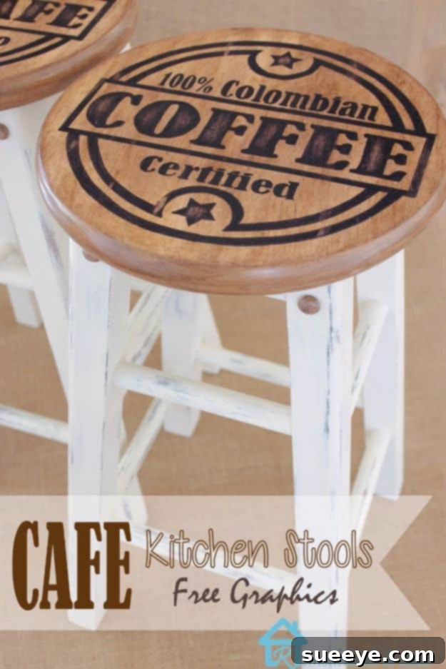 diy barstools - Painted Kitchen Stools - Easy and Cheap Ideas for Seating and Creative Home Decor - Do It Yourself Bar Stools for Modern, Rustic, Farmhouse, Shabby Chic, Industrial and Simple Classic Decor #barstools #diy diy barstools - Painted Kitchen Stools - Easy and Cheap Ideas for Seating and Creative Home Decor - Do It Yourself Bar Stools for Modern, Rustic, Farmhouse, Shabby Chic, Industrial and Simple Classic Decor #barstools #diy