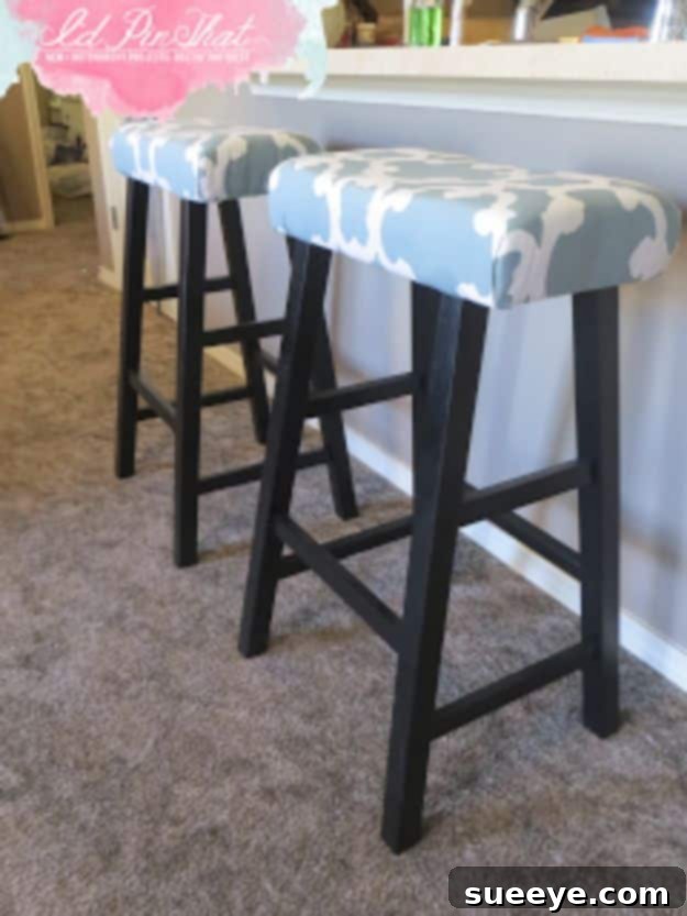 diy barstools - Bar Stool Face Lift - Easy and Cheap Ideas for Seating and Creative Home Decor - Do It Yourself Bar Stools for Modern, Rustic, Farmhouse, Shabby Chic, Industrial and Simple Classic Decor #barstools #diy diy barstools - Bar Stool Face Lift - Easy and Cheap Ideas for Seating and Creative Home Decor - Do It Yourself Bar Stools for Modern, Rustic, Farmhouse, Shabby Chic, Industrial and Simple Classic Decor #barstools #diy