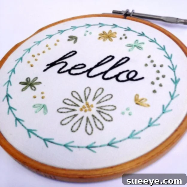Basic Hand Embroidery Beginner's Guide to Basic Hand Embroidery Stitches