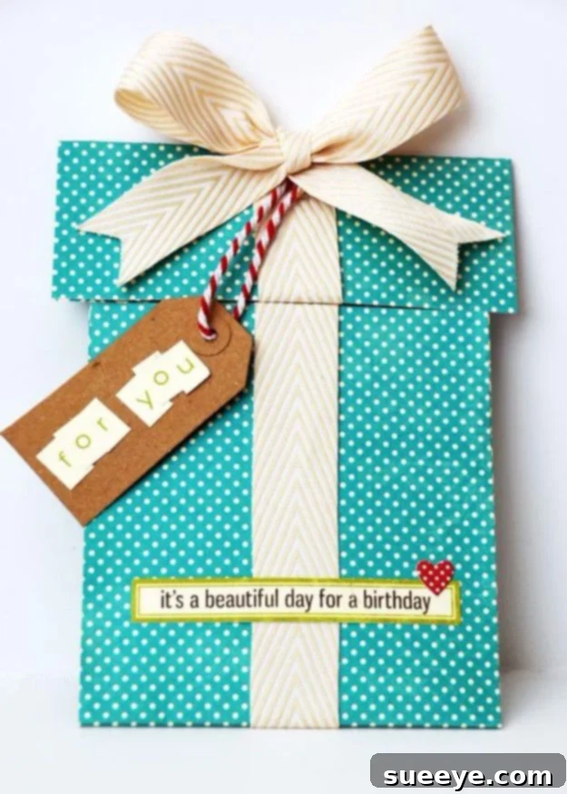 DIY Birthday Cards - Scrapbook Birthday Card - Easy and Cheap Handmade Birthday Cards To Make At Home - Cute Card Projects With Step by Step Tutorials are Perfect for Birthdays for Mom, Dad, Kids and Adults - Pop Up and Folded Cards, Creative Gift Card Holders and Fun Ideas With Cake 