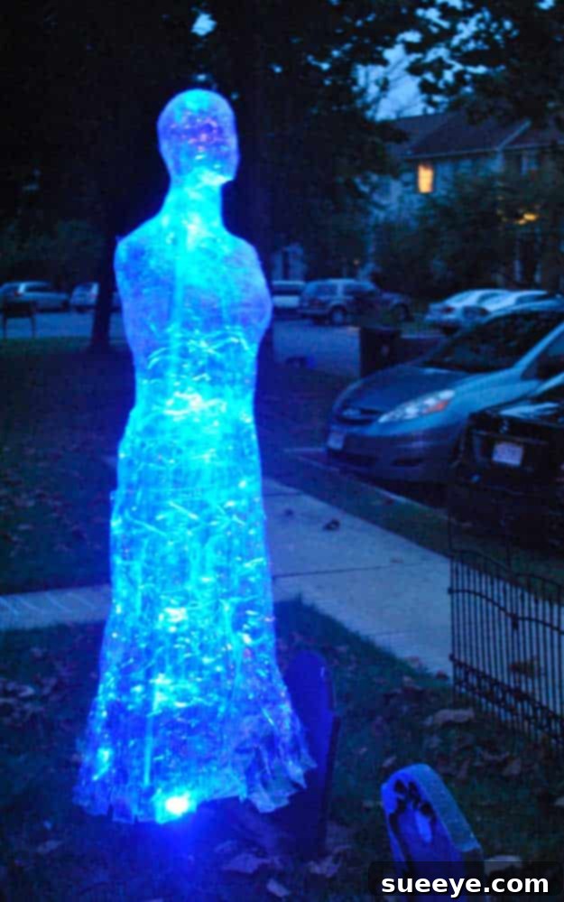Learn How to Make Ethereal Packing Tape Ghosts for Unique Halloween Display