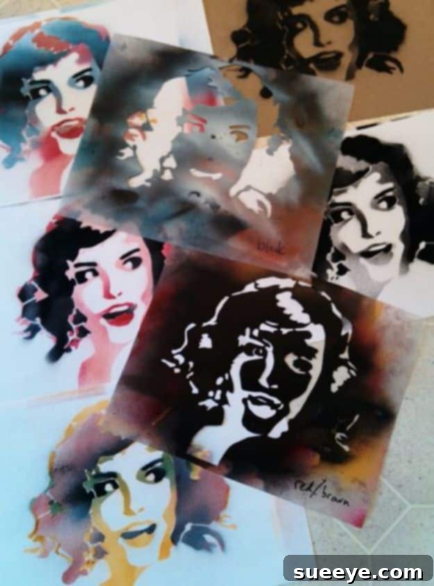 Custom Stencils from Photos or Designs Instructions on how to make a bridged stencil from any image