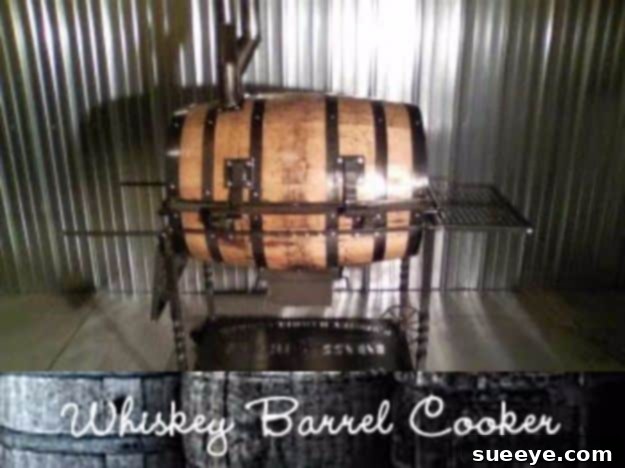 DIY Whiskey Barrel Cooker - Custom Outdoor Grill & Smoker DIY Whiskey Barrel Cooker - Custom Outdoor Grill & Smoker