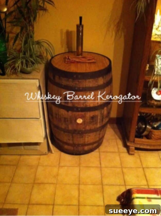 DIY Whiskey Barrel Kerogator - Homebrew Dispenser Project DIY Whiskey Barrel Kerogator - Homebrew Dispenser Project