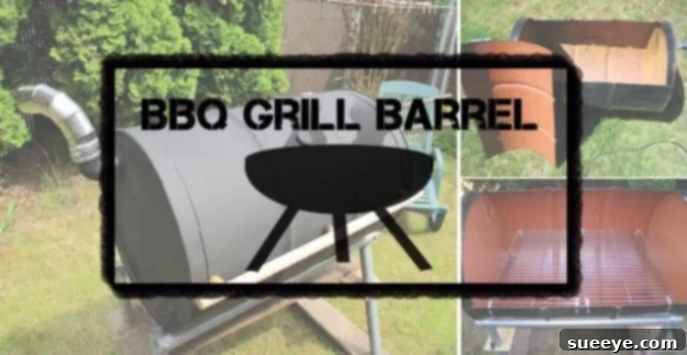DIY BBQ Grill from 55 Gallon Barrel - Outdoor Cooking Project DIY BBQ Grill from 55 Gallon Barrel - Outdoor Cooking Project