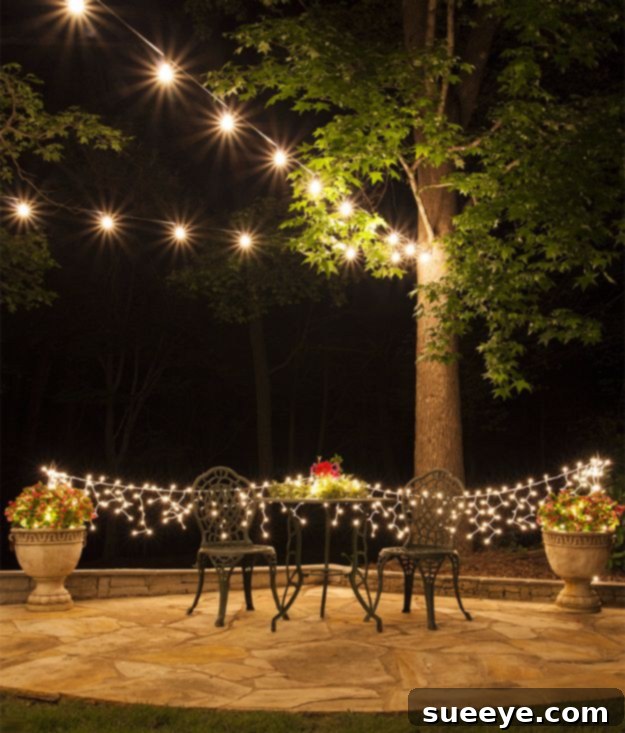 Patio Light Hanging Techniques - DIY Guide Tips for Hanging Outdoor String Lights on Patio