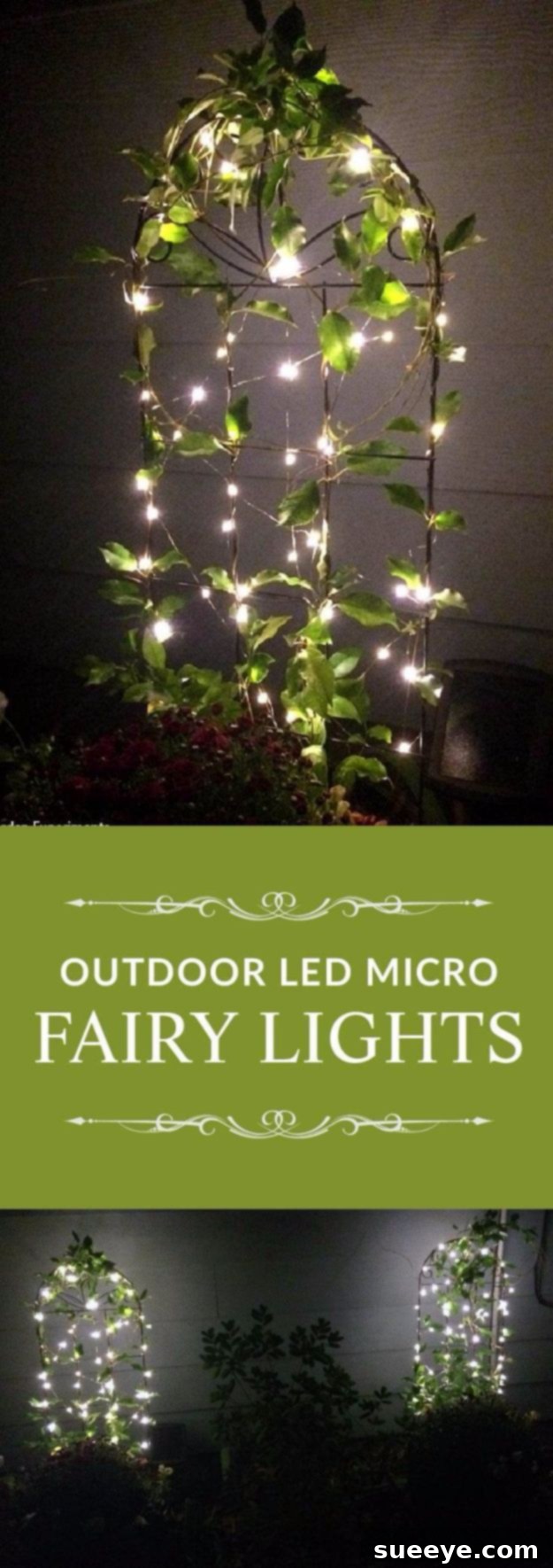 Garden Fairy Lights - Magical Outdoor Glow Whimsical Outdoor Fairy Lights for Garden Magic
