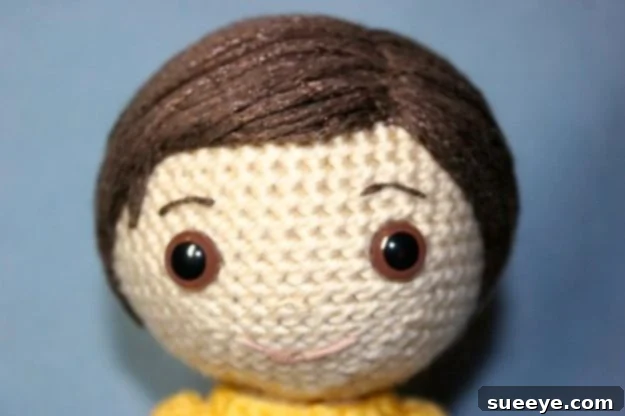 DIY Guide for Amigurumi Doll Hair Amigurumi Tutorial: How to Add Hair to Crochet Dolls