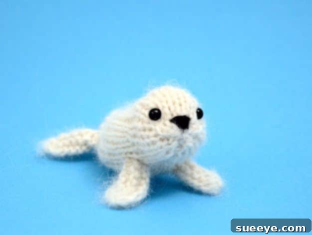 DIY Amigurumi Seal for Ocean or Arctic Theme Free Baby Seal Amigurumi Pattern, Cute Arctic Animal Crochet