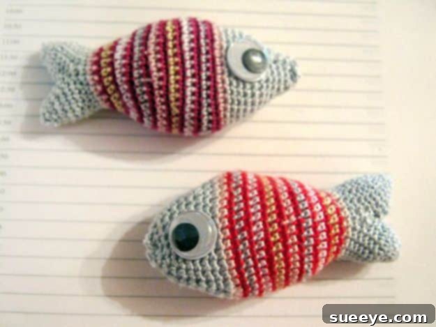 DIY Amigurumi Fish for Aquarium Theme Free Fish Amigurumi Pattern, Easy Crochet Aquatic Animal