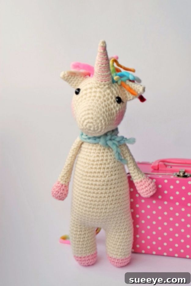 DIY Amigurumi Unicorn for Fantasy Lovers Free Twinkle Toes Unicorn Amigurumi Pattern, Magical Crochet Toy