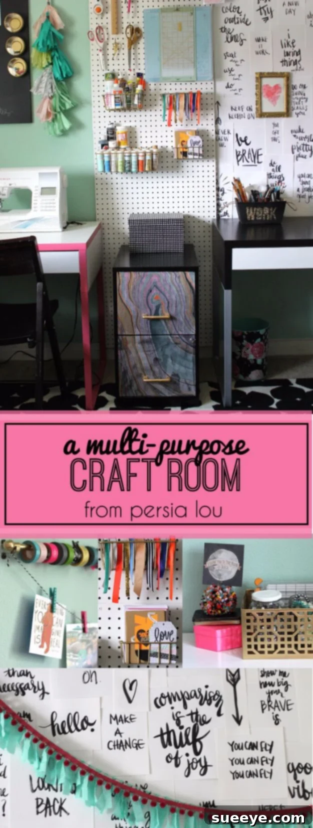 DIY Craft Room Ideas and Craft Room Organization Projects - Multi Purpose Craft Room - Cool Ideas for Do It Yourself Craft Storage, Craft Room Decor and Organizing Project Ideas - fabric, paper, pens, creative tools, crafts supplies, shelves and sewing notions DIY Craft Room Ideas and Craft Room Organization Projects - Multi Purpose Craft Room - Cool Ideas for Do It Yourself Craft Storage, Craft Room Decor and Organizing Project Ideas - fabric, paper, pens, creative tools, crafts supplies, shelves and sewing notions