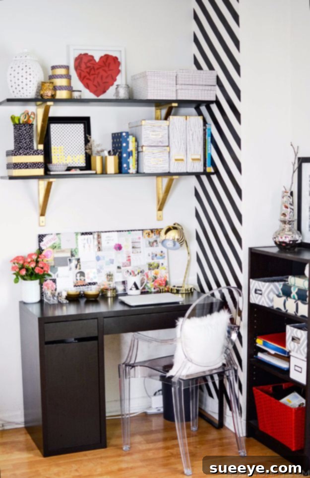 DIY Craft Room Ideas and Craft Room Organization Projects - Add Floating Shelves - Cool Ideas for Do It Yourself Craft Storage, Craft Room Decor and Organizing Project Ideas - fabric, paper, pens, creative tools, crafts supplies, shelves and sewing notions DIY Craft Room Ideas and Craft Room Organization Projects - Add Floating Shelves - Cool Ideas for Do It Yourself Craft Storage, Craft Room Decor and Organizing Project Ideas - fabric, paper, pens, creative tools, crafts supplies, shelves and sewing notions