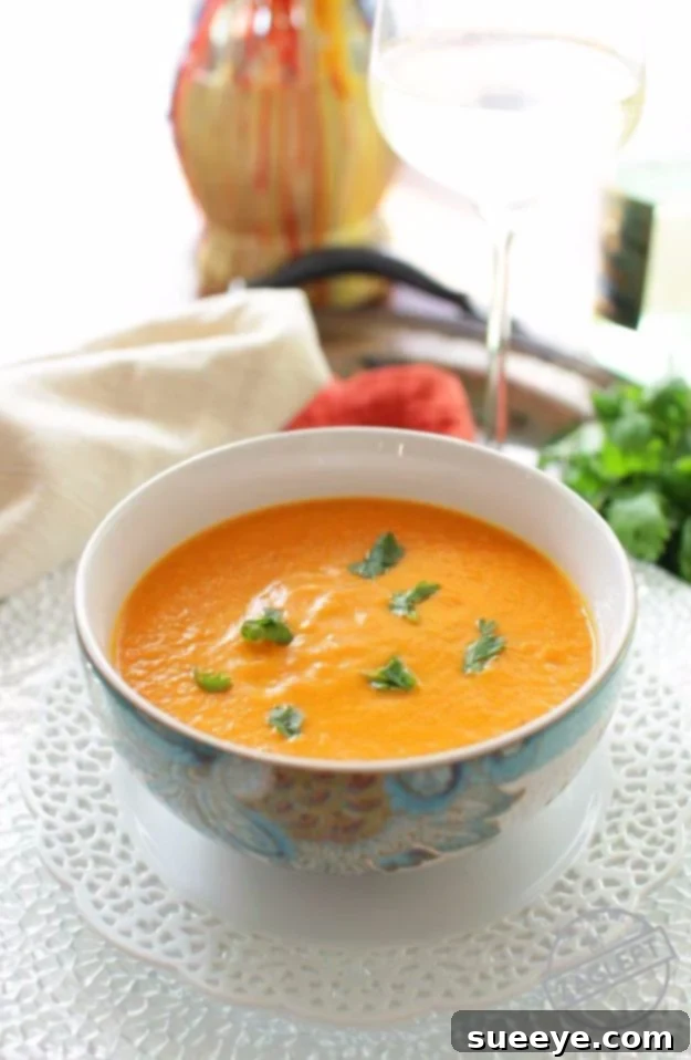Curried Carrot Soup for One Recipe Comforting Curried Carrot Soup for One