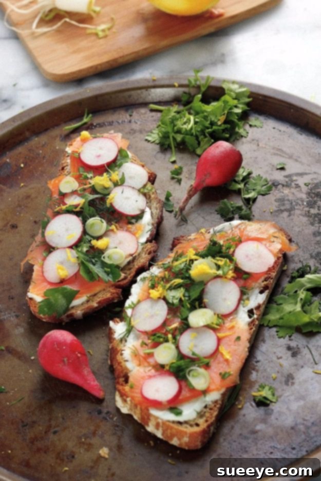 Smoked Salmon Tartines Recipe Elegant Smoked Salmon Tartines with Wasabi Spread