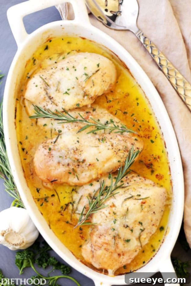 Baked Garlic Butter Chicken Recipe Delicious Baked Garlic Butter Chicken