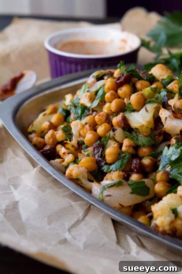 Roasted Cauliflower Salad Recipe Roasted Cauliflower Salad with Spicy Dressing