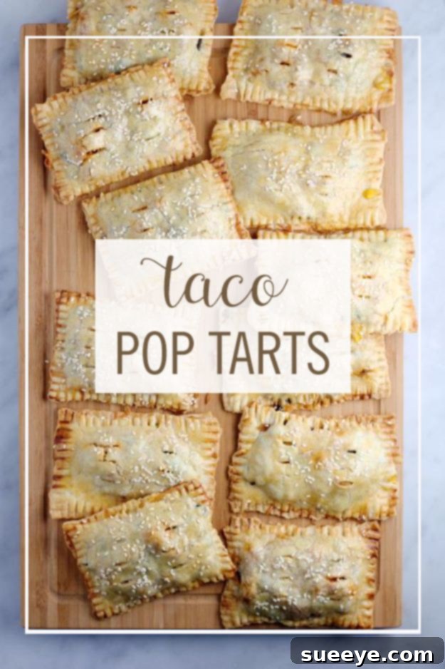 Taco Pop Tarts Recipe Fun and Easy Taco Pop Tarts