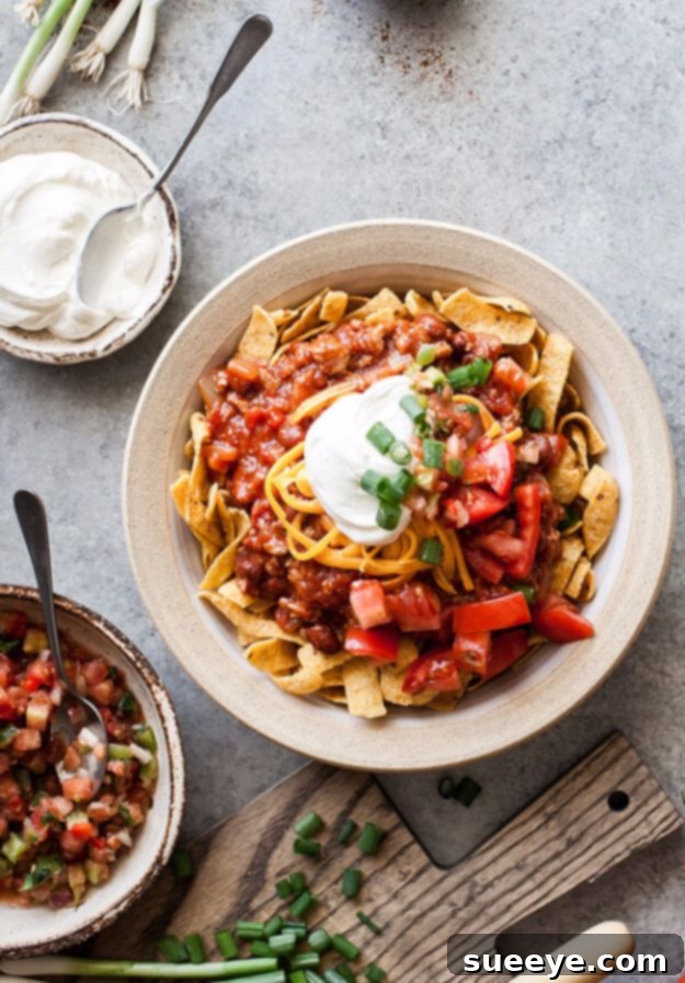 10 Minute Frito Chili Pie Recipe Fast 10-Minute Frito Chili Pie